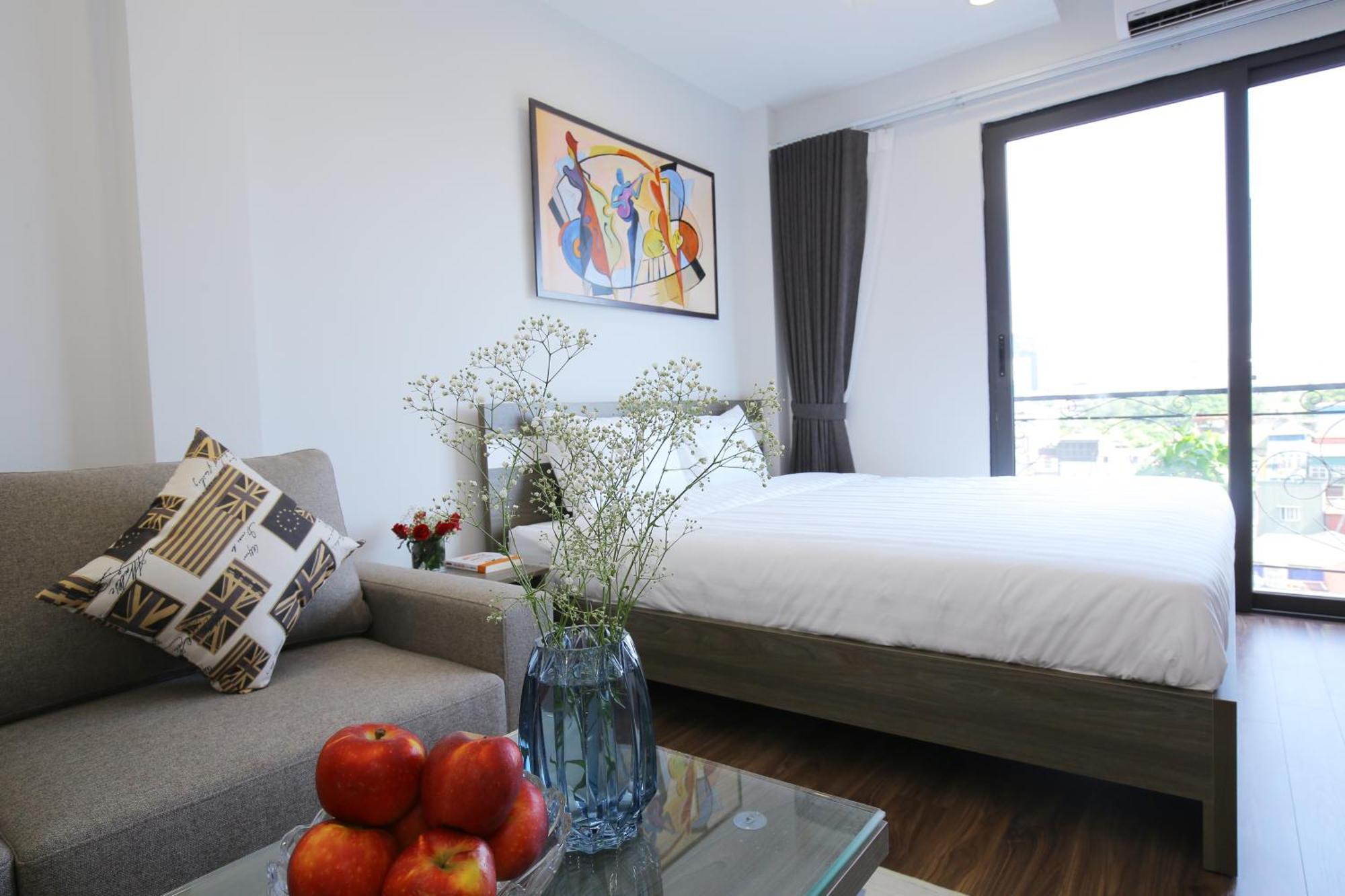 Sumitomo9 Apartments & Hotel - Alley 58 Dao Tan Hanoi Exteriör bild